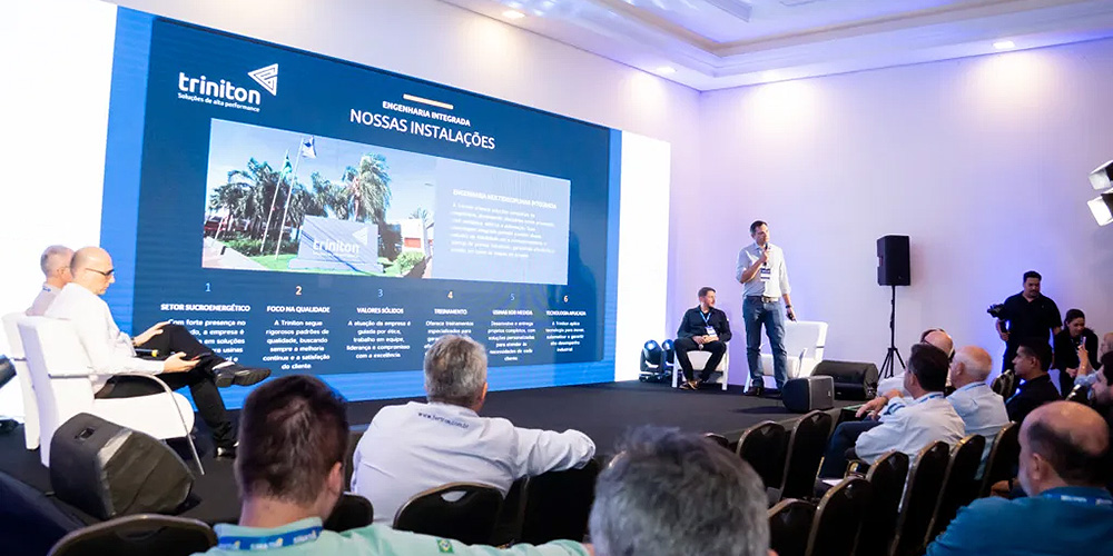 Triniton destaca soluções de alta performance para fábricas de açúcar